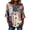 0527liBlue1, variant on 250th Anniversary USA Shirts for Womens Plus Sized America Flag Printed V Neck Tshirts 4th of July Button Tops 3/4 Sleeve Independence Day Graphic Tees 0527liBlue2 XL