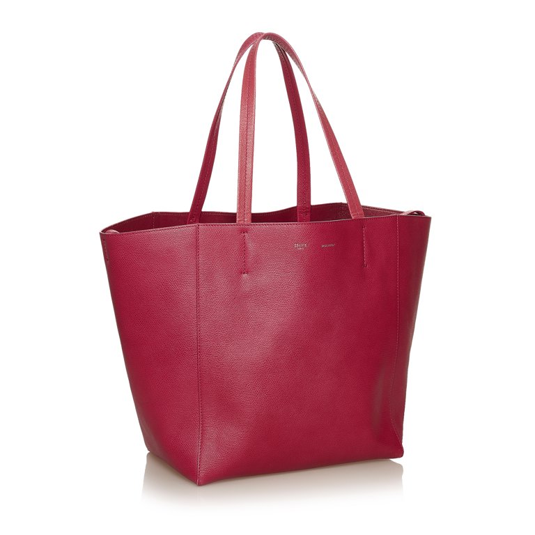 Celine Red Phantom Cabas Tote