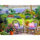 thumbnail image 1 of Cuadros Decorativos Pintura de diamantes 5D sillas de jardín diamantes de imitación redondos imagen de mosaico artesanal DIY JShteea Nuevos Originales, 1 of 9