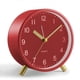 thumbnail image 1 of Reloj Despertador Analógico JALL Súper Silencioso 10 cm con Luz Nocturna Rojo, 1 of 7