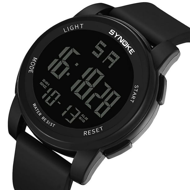 Synoke Men s Multi Function Military Sports Watch Led Digital Dual