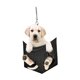 thumbnail image 2 of 6x Lindo Perro Coche Colgante Encantos Adorno Accesorios de Coche Divertido Espejo Retrovisor de Coche 6 piezas, 2 of 7