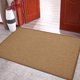 thumbnail image 4 of Tapete de entrada (1 unidad), alfombra absorbente y antideslizante para porche o exteriores, tapete de secado rápido y resistente a la suciedad para la entrada del hogar (marrón)., 4 of 8
