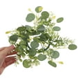 thumbnail image 3 of Shisuyan Artificial Eucalyptus Candle Rings Spring Wedding Table Centerpieces Small Greenery Wreaths For Pillar Candles And Kitchen Cabinets, 3 of 8