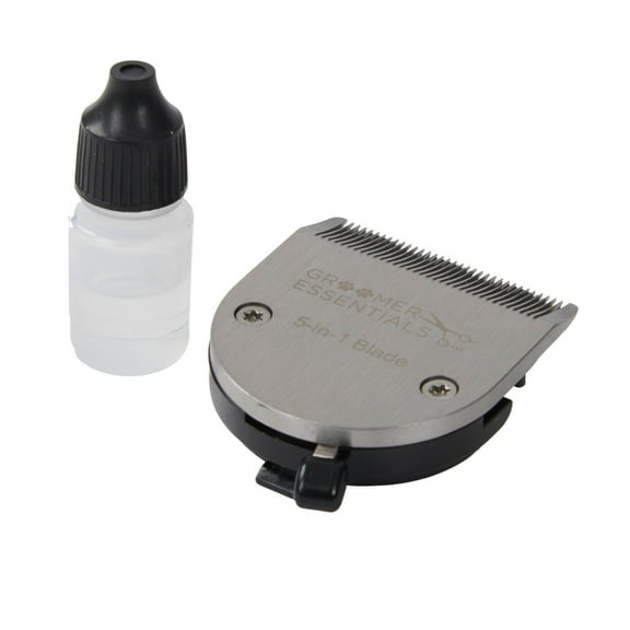 Groomer Essentials 5-in-1 Blade - Fits Only the Groomer Essentials 5-in-1 Clipper - 5 Cutting Lengths: 9 10 15 30 40 - Stainless Steel for Durability