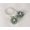 Green, variant on 2 Pieces Floral Curtain Straps - Curtain Gauze Storage Ties, Flower Curtain Buckles for Holding Back Drapes, 15x10x2CM Soft Fabric Tiebacks for Sheer Curtains, Window Valances, and Lightweight Panels