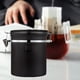 thumbnail image 4 of Recipiente de sellado Sunnimix 1.2L Tarro de café Acero inoxidable negro, 4 of 7