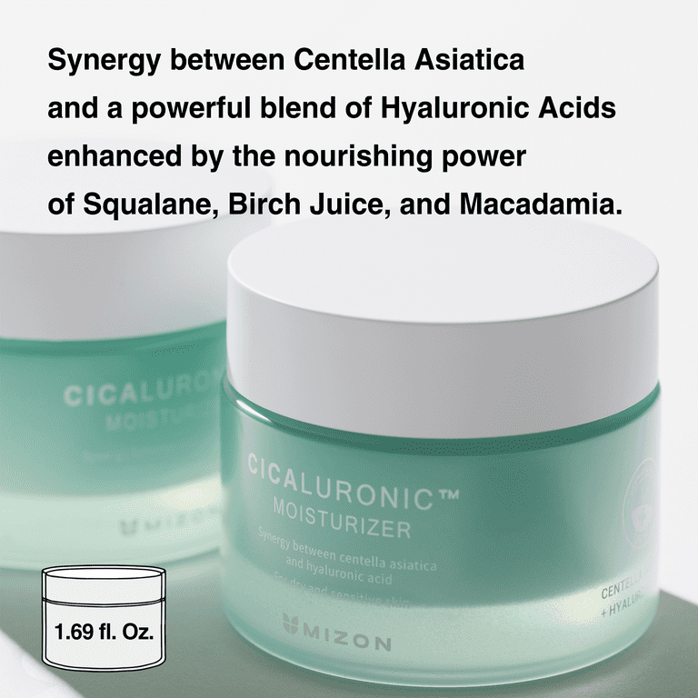 TRENDY Mizon Cicaluronic Face Moisturizer, 1.69 fl. oz TRENDY Mizon Cicaluronic Face Moisturizer, 1.69 fl. oz