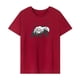 thumbnail image 1 of Camiseta de cuello redondo para mujer - Camiseta para deportes, trabajo, viajes, compras y S, 1 of 7