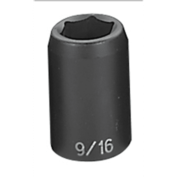 Grey Pneumatic 1/2" Drive x 9/16" Standard Socket