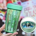 thumbnail image 1 of MesaSe 500Ml Water Bottle Leak Proof Pop Button Bpa Free Leak Proof Water Bottle Reusable Tumbler For Toddlers Girls, 1 of 2