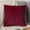 Red, variant on Throw Pillow, Decorative Faux Fur for Bed, Couch Soft Fluffy Pillow with Velvet Back for Living Room, Home Décor Accent for Sofa