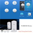 thumbnail image 3 of ruzhgo TS-5000 WiFi Application Sans Fil Télécommande Smart Timing Socket Socket Thermostat Température Humidité Module Timing Socket Socket N ° 1, 3 of 5