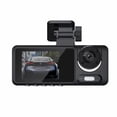 thumbnail image 2 of 4K Dash Cam Qwtwty 2-inch Dashcam 2-channel HD 1080P 2-lens Parking Surveillance With Night Vision DVR, 2 of 9