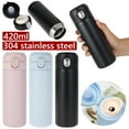 thumbnail image 6 of Pluokvzr Stainless Steel Travel Cup with Leak-Proof Lid Insulated Vacuum Travel Coffee Mug Pop-up Travel Coffee Cup, 6 of 11