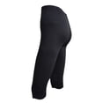 thumbnail image 2 of Binmer Womens Yoga Capris Plus Size Clearance Fashion Womens Leggings Fitness Running Solid Sports Yoga Capris Pants, 2 of 5