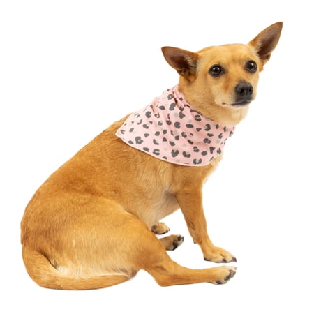 Vibrant Life Pink I Heart Naps Bandana Set, Neckwear for Dogs or Cats of All Life Stages, Size Xsmall