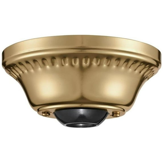 Westinghouse 770760 - Polished Brass Ceiling Fan Canopy Kit (3/4" Canopy Kit, Polished Brass)