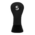 thumbnail image 2 of Funda protectora para cabeza de palo de Golf, regalo de golfista de cuello largo Premium, Golf duradero negro 5, 2 of 8