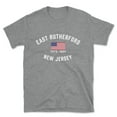 thumbnail image 1 of East Rutherford New Jersey Patriot Men's Cotton T-Shirt, 1 of 1