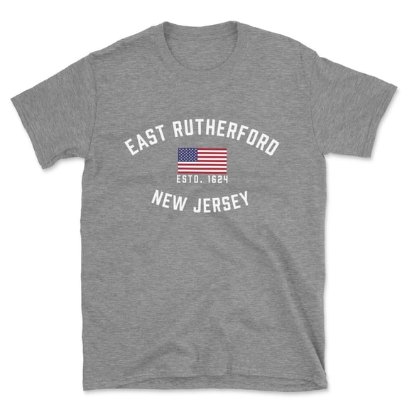 East Rutherford New Jersey Patriot Men's Cotton T-Shirt