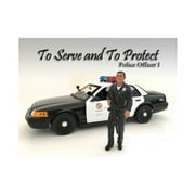 Police Officer I Figure For 1:24 Scale Models by American Diorama