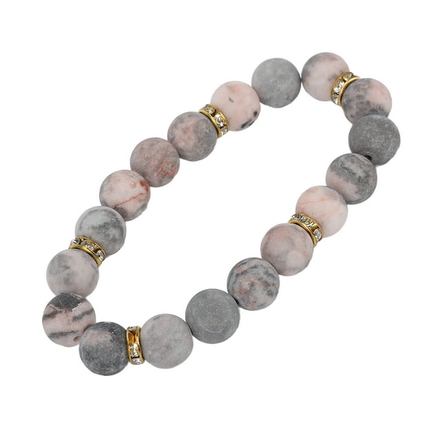 Anxiety Bracelet, Fashionable Healing Stone Bracelet Calming For Meditation  