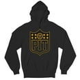 thumbnail image 5 of Pittsburgh Shield Unisex Hoodie Game Day Fantasy Football Fan Steel City, 5 of 7