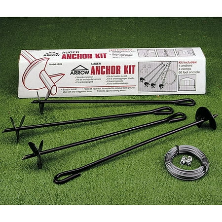 earth anchor auger and cable - walmart.com