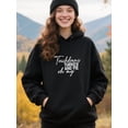 thumbnail image 4 of Joyful Harvest Spirit Thanksgiving Hoodie for Men Women, Funny Turkey Graphic Pullover Hooded Sweatshirt, Cozy Cotton Poly Blend, Holiday Fall Outfit, 4 of 5