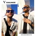 thumbnail image 2 of Gafas de sol VANLINKER VL9731 Thick Square para hombres/mujeres, 2 of 6