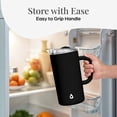 thumbnail image 4 of Stainless Steel Insulated Pitcher With Lid - 67oz Double Walled Vacuum Insulated Pitcher For Cold Drinks, 4 of 8