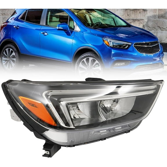 LABLT Headlight Assembly Replacement for 2017-2022 Encore Right Headlamp DRL Passenger Side GM2503464