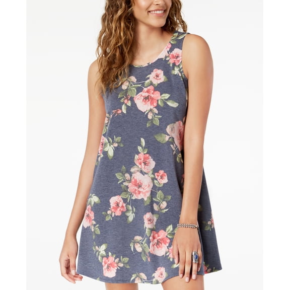 Bcx Juniors Tie Back A Line Dress Pattern E XS