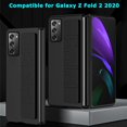 thumbnail image 4 of Compatible Hand Strap Case for Samsung Galaxy Z Fold 2 Case Men Black,Hard Shockproof PC Slim Cover Camera Protective Phone Case for Samsung Z Fold 2 Case,Cover for Samsung Galaxy Fold 2 Case, 4 of 13