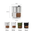thumbnail image 4 of 300ml Travel Coffee Mug with Lid Stainless Steel Camping Cup Leak Proof Reusable (Silver) 1 Pcs, 4 of 10