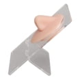 thumbnail image 5 of Silicone Nose Model 3D Simulated Nose Model with Acrylic Stand for Piercing Practice Jewelry Display Medium Skin Color, 5 of 5