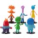 thumbnail image 4 of Juego de 6 figuras de Disney Inside Out para niños, muñecos de acción de tristeza, alegría y enojo, para decorar tartas, regalo de cumpleaños para niños, AA, 4 of 5