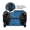 thumbnail image 3 of Goofa Blue Star Print Pattern Luggage Covers For Suitcase,Suitcase Cover Protector Fit 18-32 Inch Luggage-Small, 3 of 9