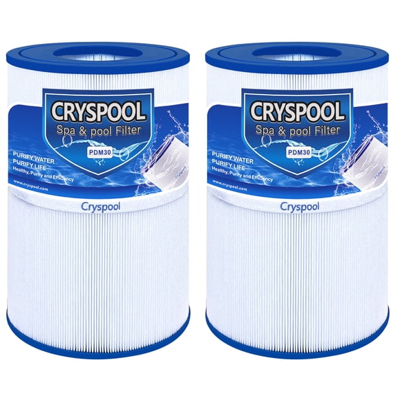 Cryspool PDM30 Spa Filter Oval Filter for Dream Maker Hot Tubs 461269,30 sq.ft, 2 Pack
