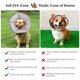 thumbnail image 3 of Collar cónico de protección antimordeduras para perros, gatos y cachorros. Collar cónico protector contra lesiones. Collar de recuperación ajustable con velcro., 3 of 5