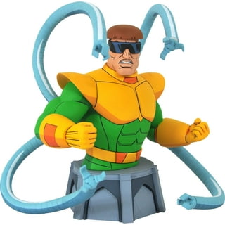 Anime Marvel Legends Spider Man 60th Anniversary Doc Ock Dr. Doctor Octopus  2 Heads 6 Action Figure From Silk Toys Model Doll