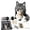 D, variant on Handmade Crochet Craft Set Animal Hood Hat DIY Crochet Kit All‑In‑One Handcraft Set for Beginner Crafters Adults Fall Winter Hand‑Making Hobby Project