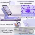 thumbnail image 4 of Funda tipo teclado para iPad Air 13 y iPad Pro 12.9 con soporte, 4 of 8