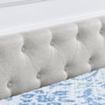 thumbnail image 6 of Queen Size Upholstered Daybed with Two Drawers,Button Tufted Sofa Bed with Nailhead Trim for Small Space,Bedroom,Livingroom,Guest Room,No Spring Box Need, 6 of 7