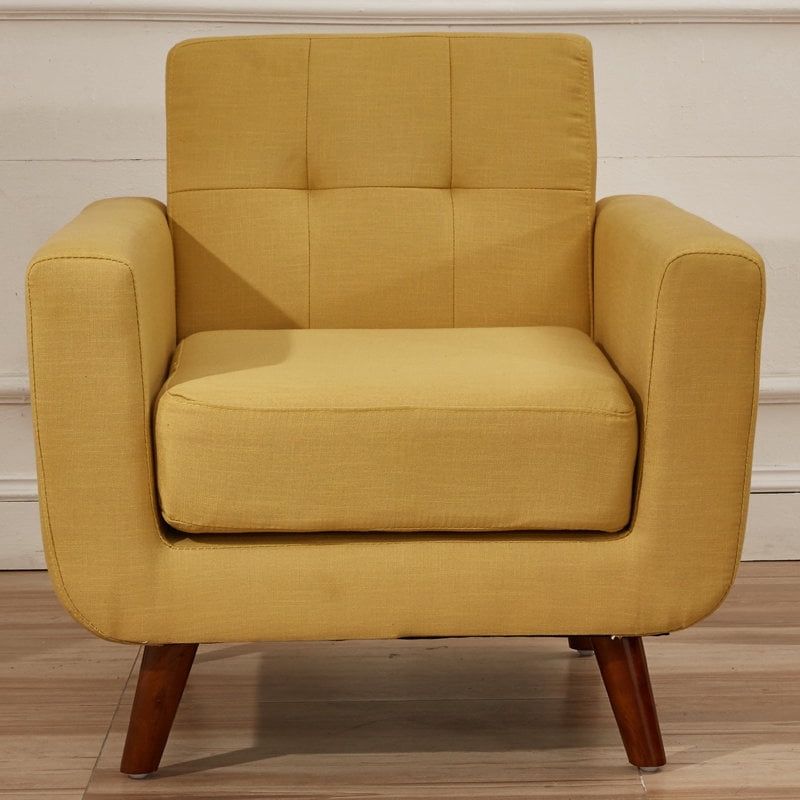 US Pride Modern style linen fabric accent Chair
