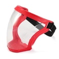 thumbnail image 2 of Visor protector de cara completa HD Mascarilla facial transparente Transpirable Cubierta a prueba de salpicaduras - Rojo para niños Kuyhfg Sin marca, 2 of 4