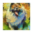 thumbnail image 4 of "Keeshond in Nature's Glory" - Canvas, 4 of 25