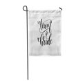 thumbnail image 1 of POGLIP Team Bride Black and White Hand Lettering Script Garden Flag Decorative Flag House Banner 28x40 inch, 1 of 1