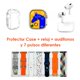 thumbnail image 3 of KIT SMARTWATCH I20 ULTRA CON AUDIFONOS BLUETOOTH I20 ULTRA MAX SUIT CON CORREAS DE REGALO, 3 of 4
